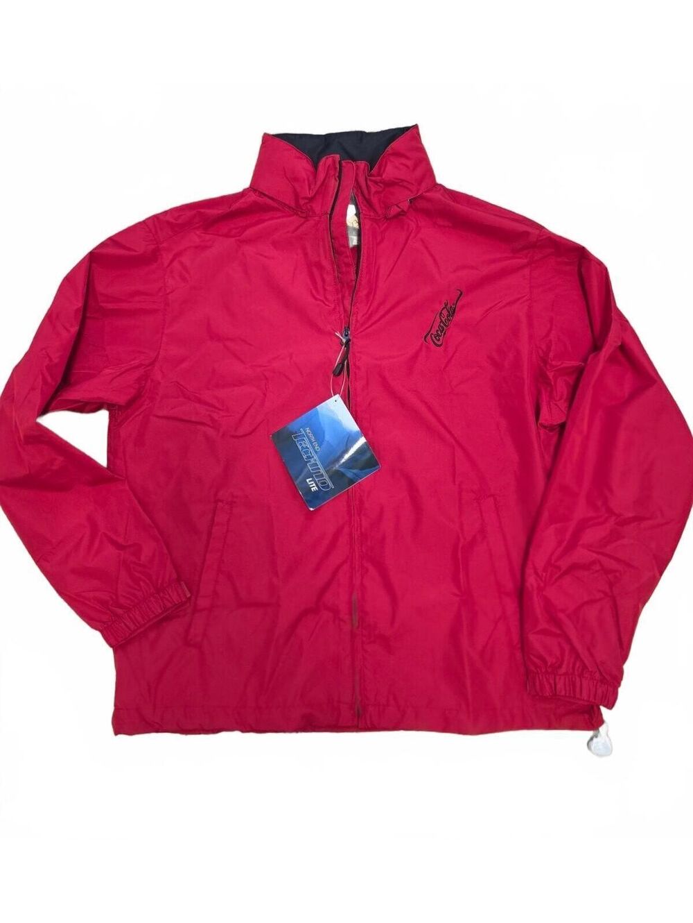 North End brand windbreaker embroidered Coca-Cola 88083 Red Size Medium Coke NWT